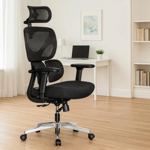Фото - Кресло офисное Mealux D1 Duo Air Fabric Black (HF-D1 Duo F/B)